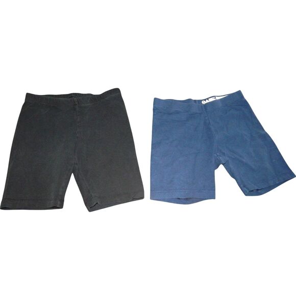 Circo Other - 2pc girls medium 7/8 black and navy blue stretchy Bermuda style casual shorts